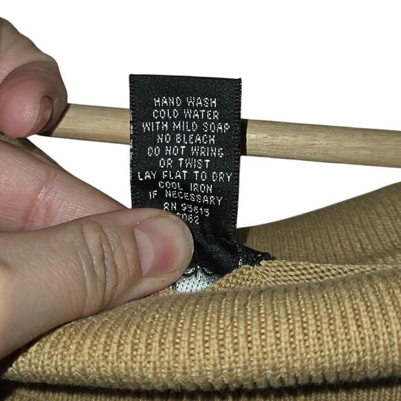 NWT Rafaella Camel Off-Shoulder Sweater | Size 2X 0138 - Picture 5 of 7